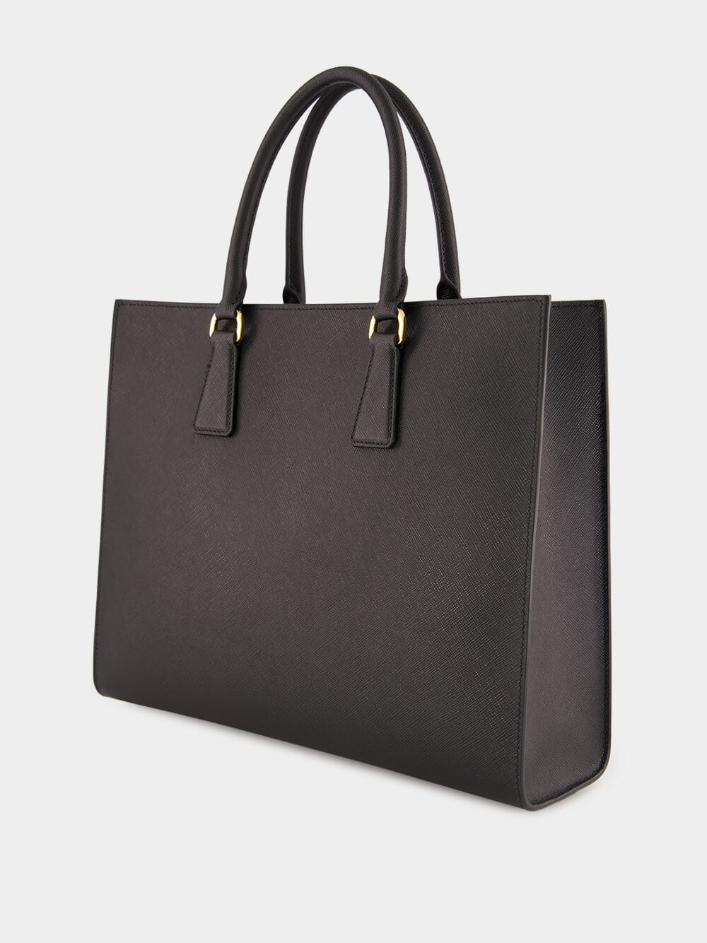 Black Medium Galleria Saffiano Bag - Image 4