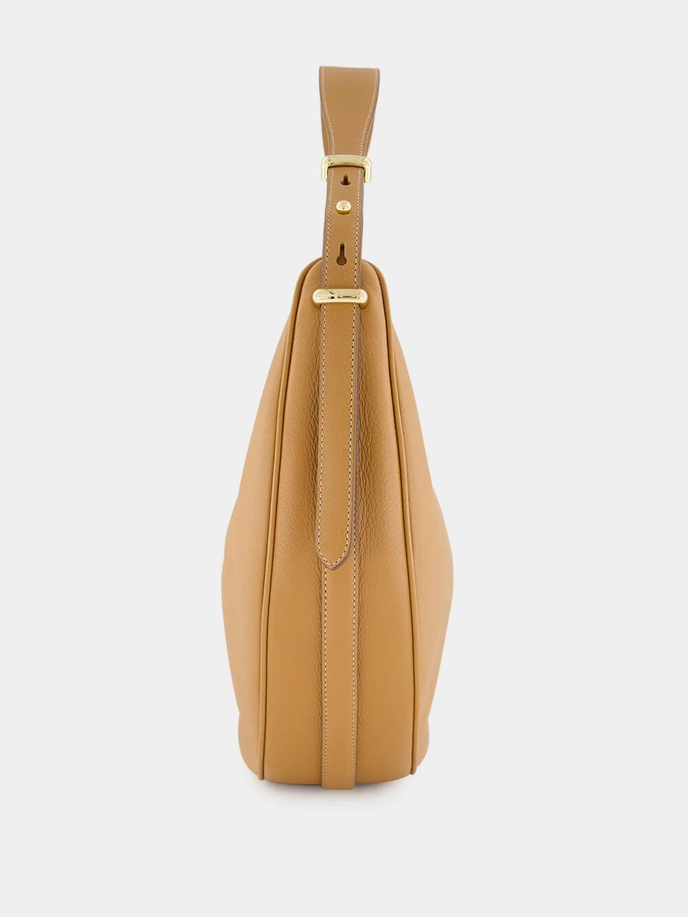 Caramel Arqué Large Leather Bag - Image 4