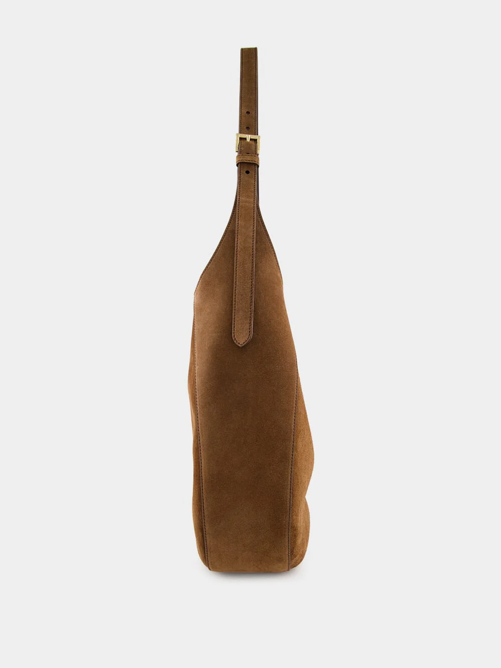 Suede Leather Hobo Bag - Image 5