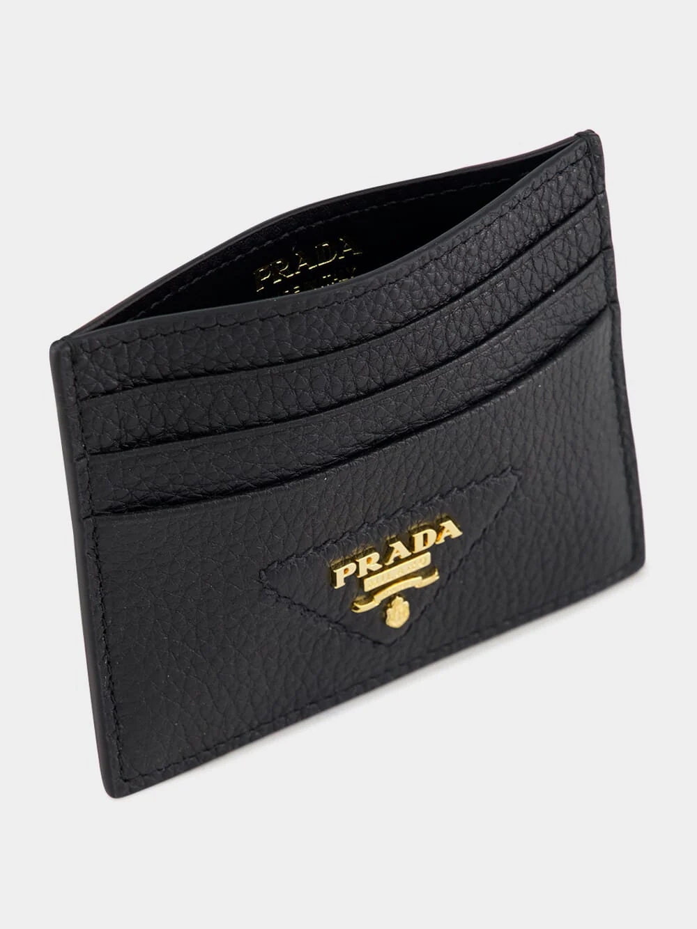 Black Leather Card Holder - Image 3