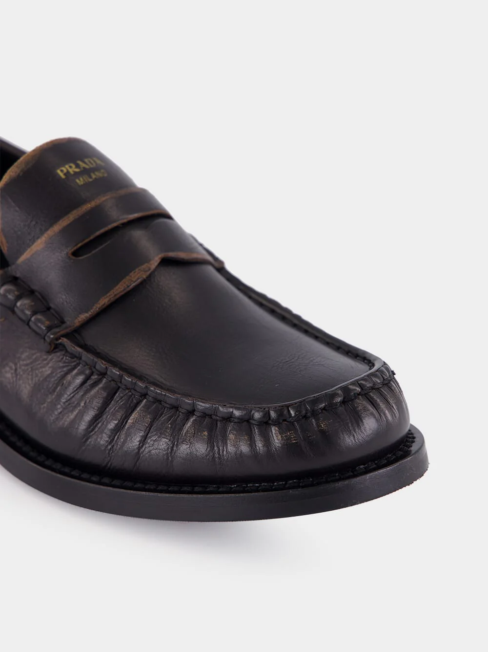 Black Leather Loafers - Image 7