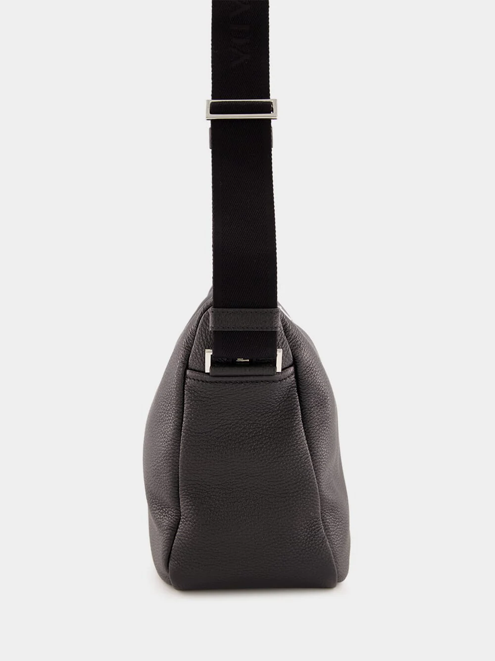 Black Leather Shoulder Bag - Image 4