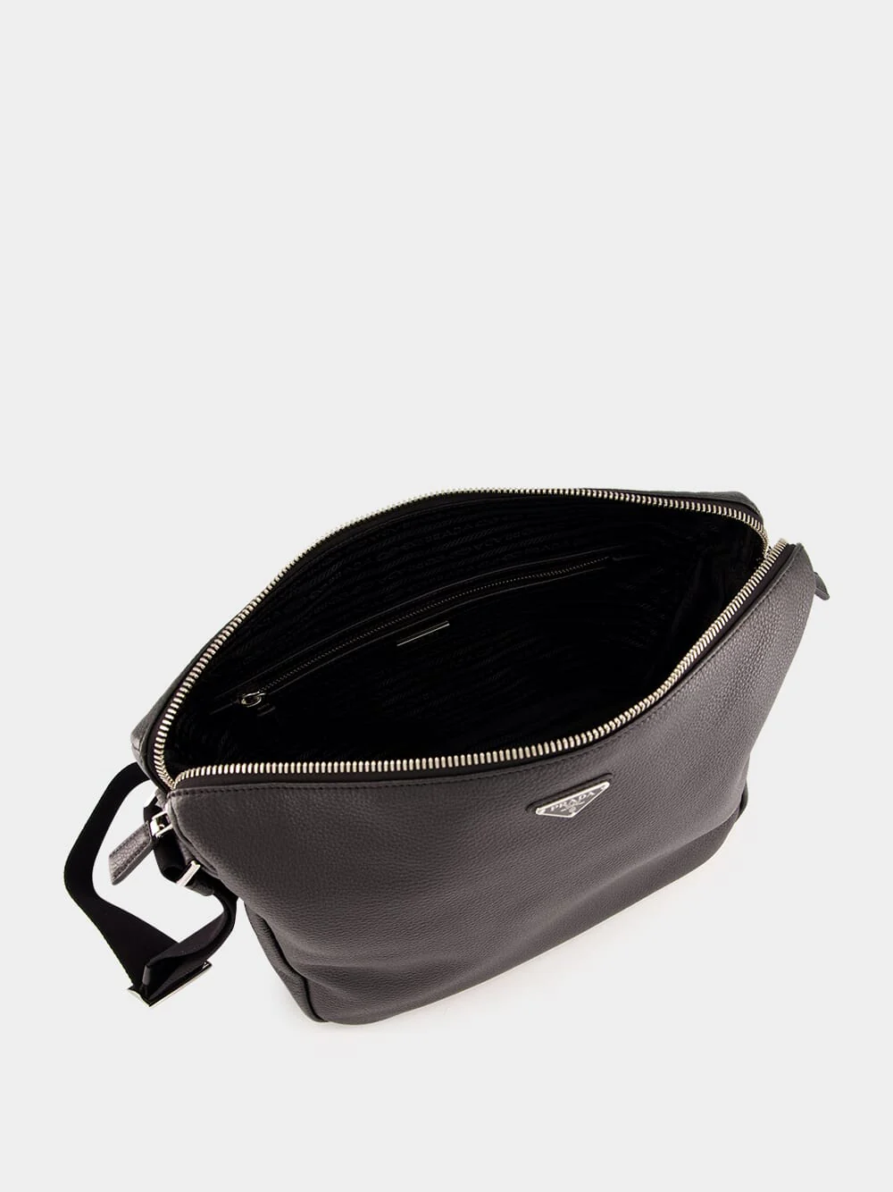 Black Leather Shoulder Bag - Image 6