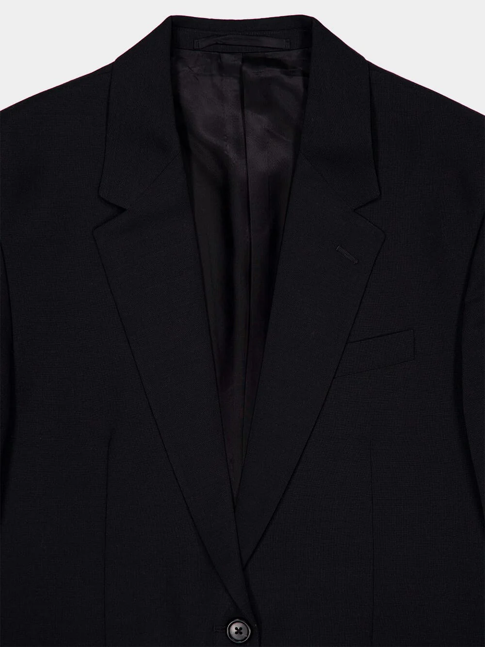 Black Mohair Suit Jacket - Image 3