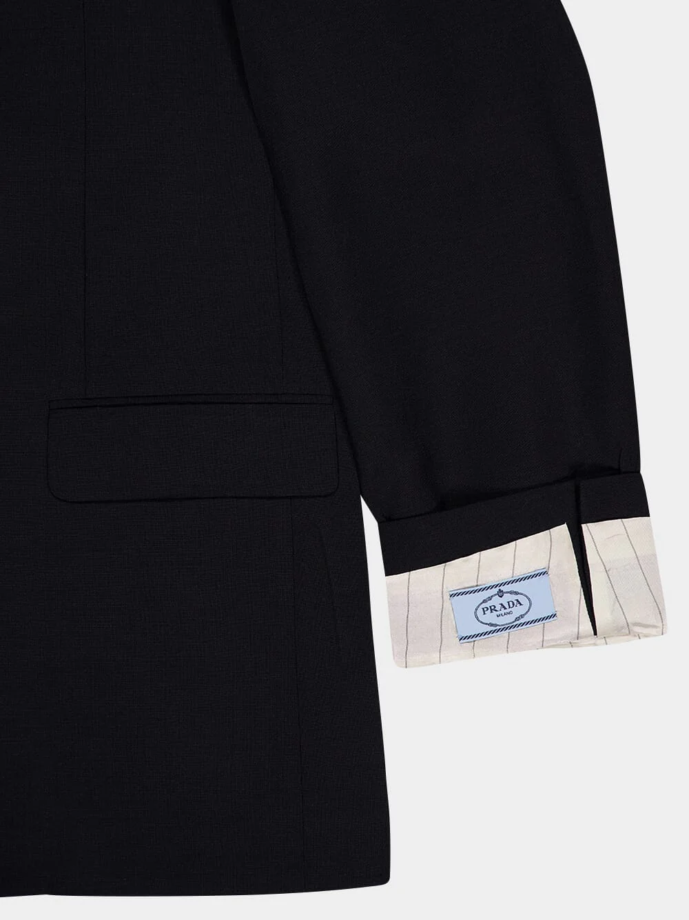 Black Mohair Suit Jacket - Image 4