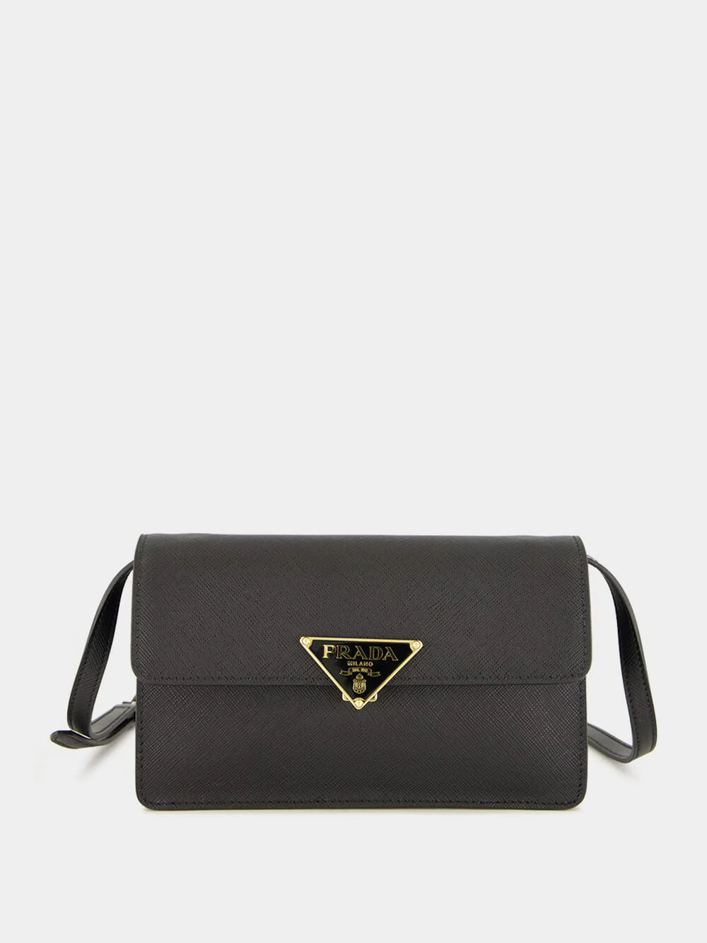 Black Saffiano Leather Mini-Bag