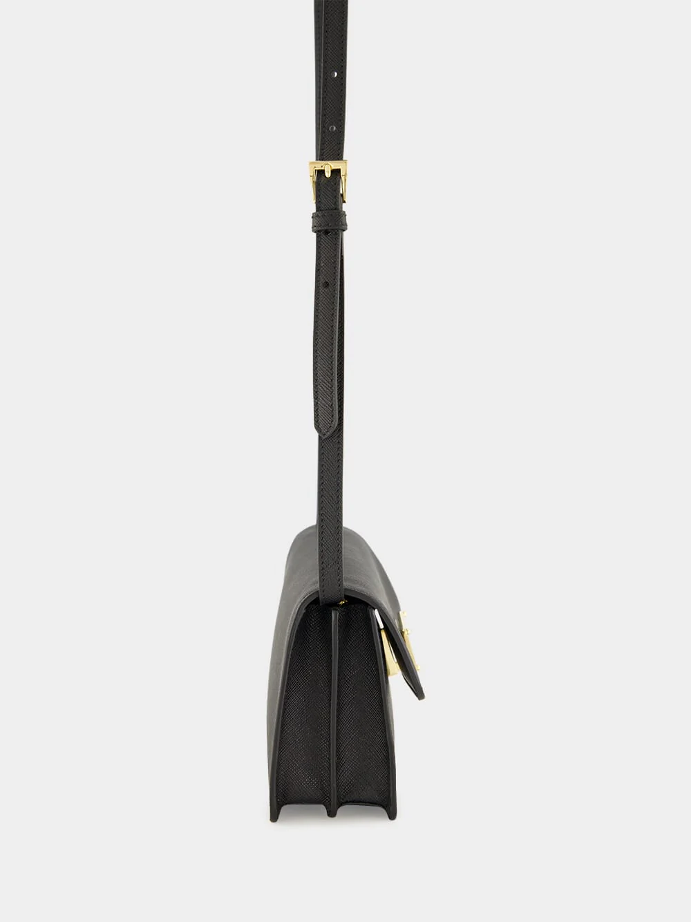 Black Saffiano Leather Mini-Bag - Image 4