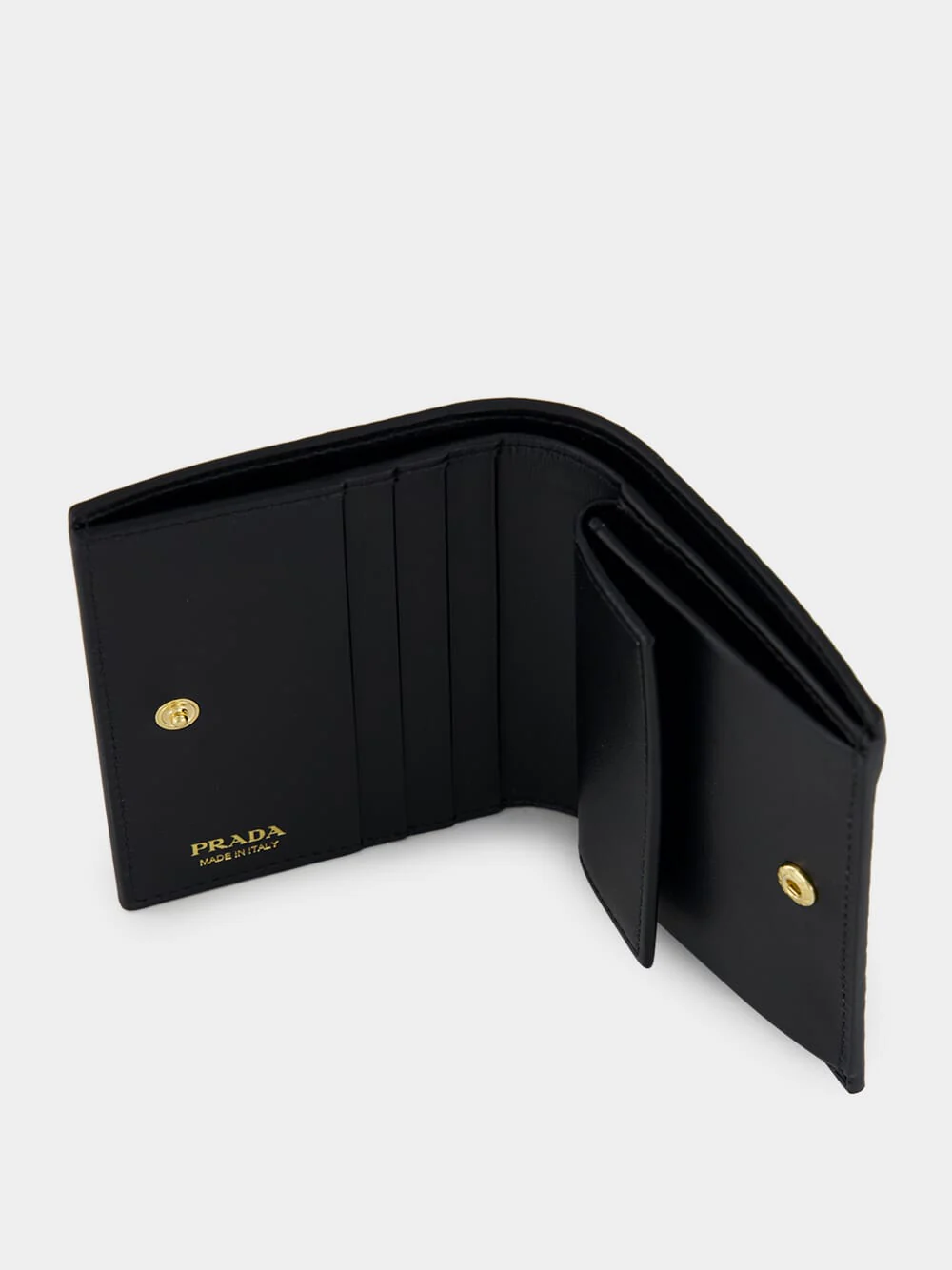 Black Small Leather Wallet - Image 3