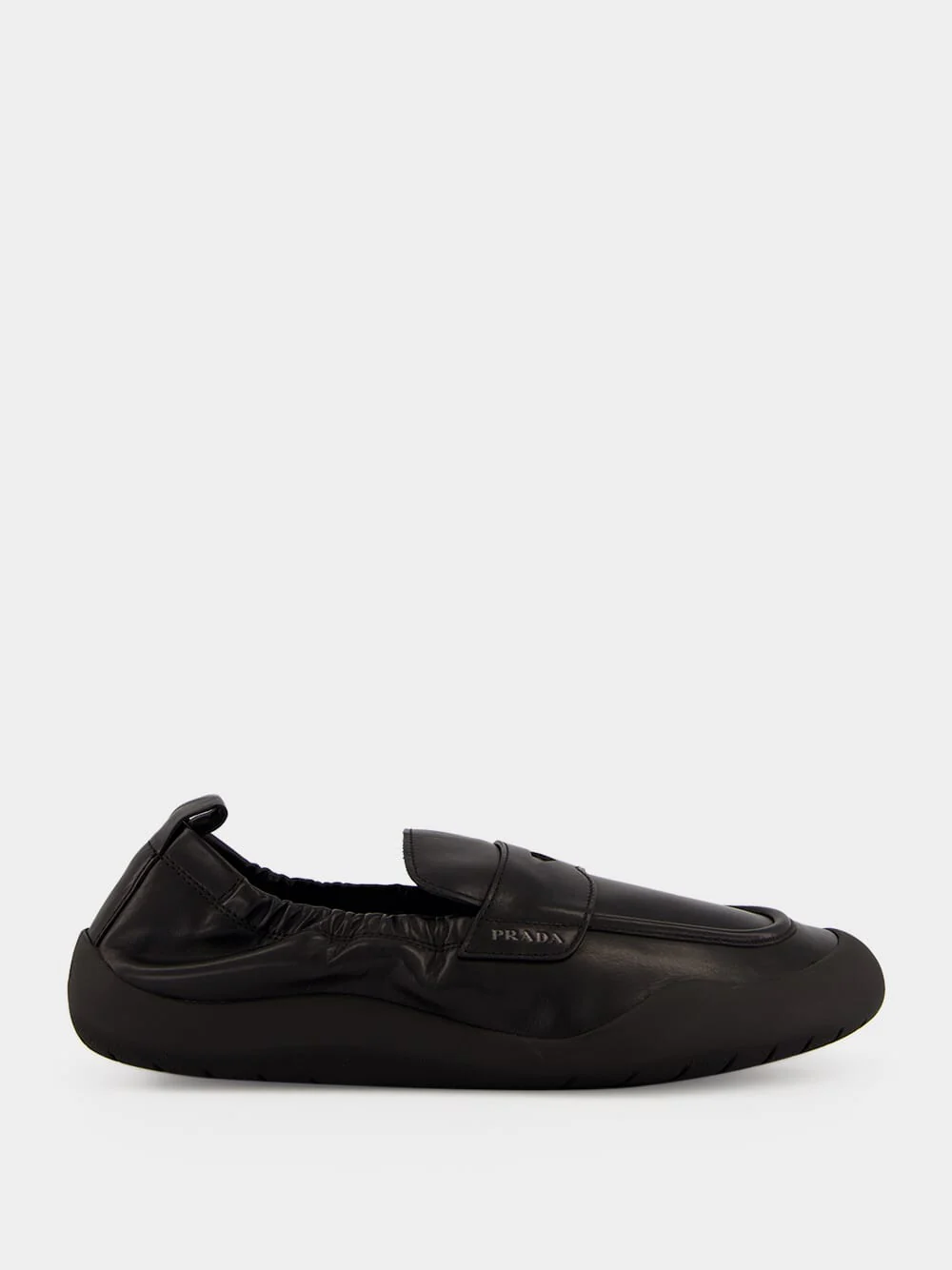 Black Speedrock Leather Loafers