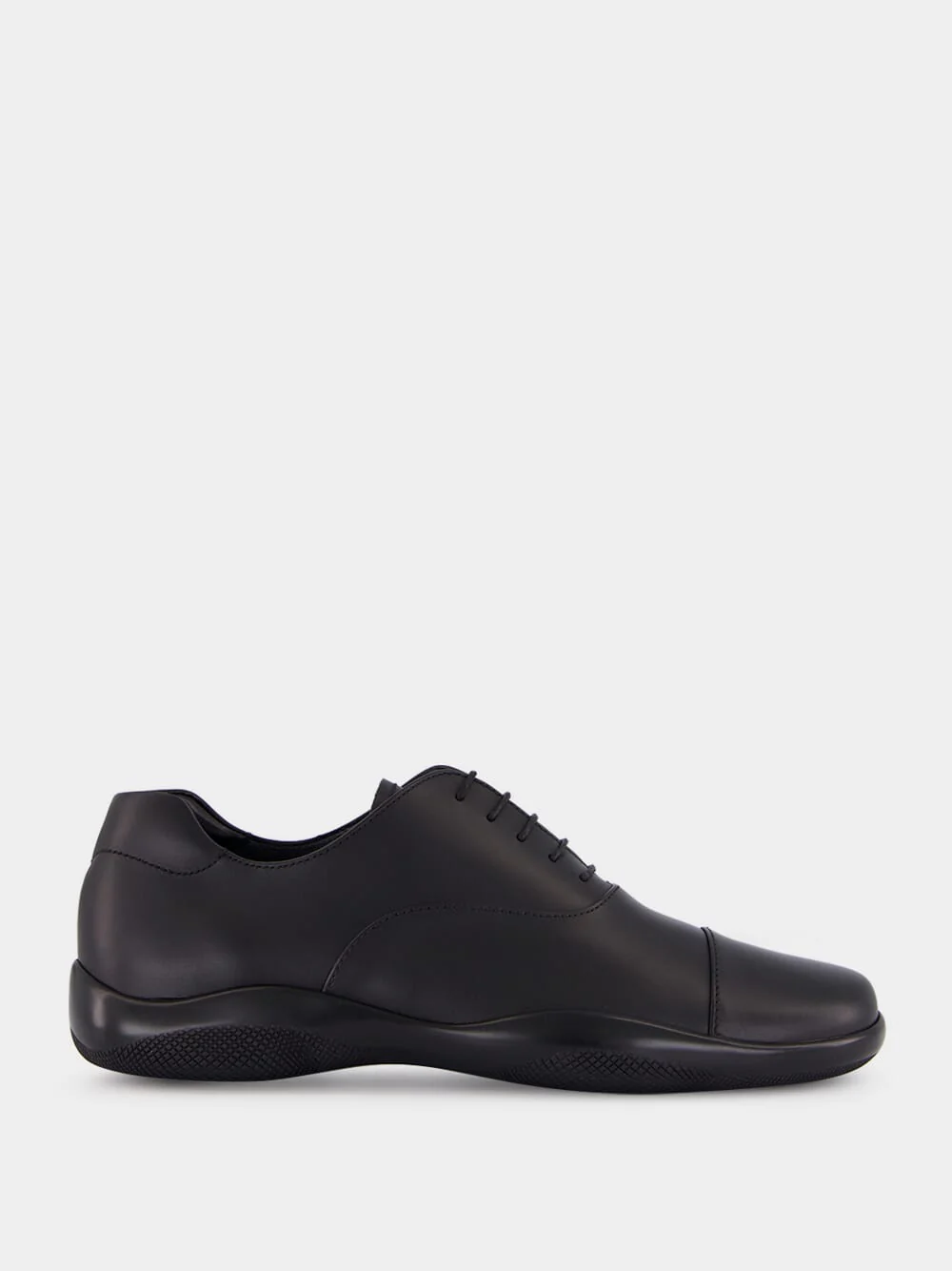 Black Toblach Laced Leather Shoes