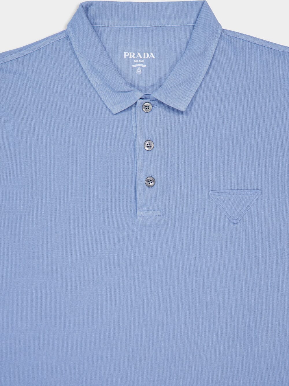 Blue Short Sleeve Polo Shirt - Image 3