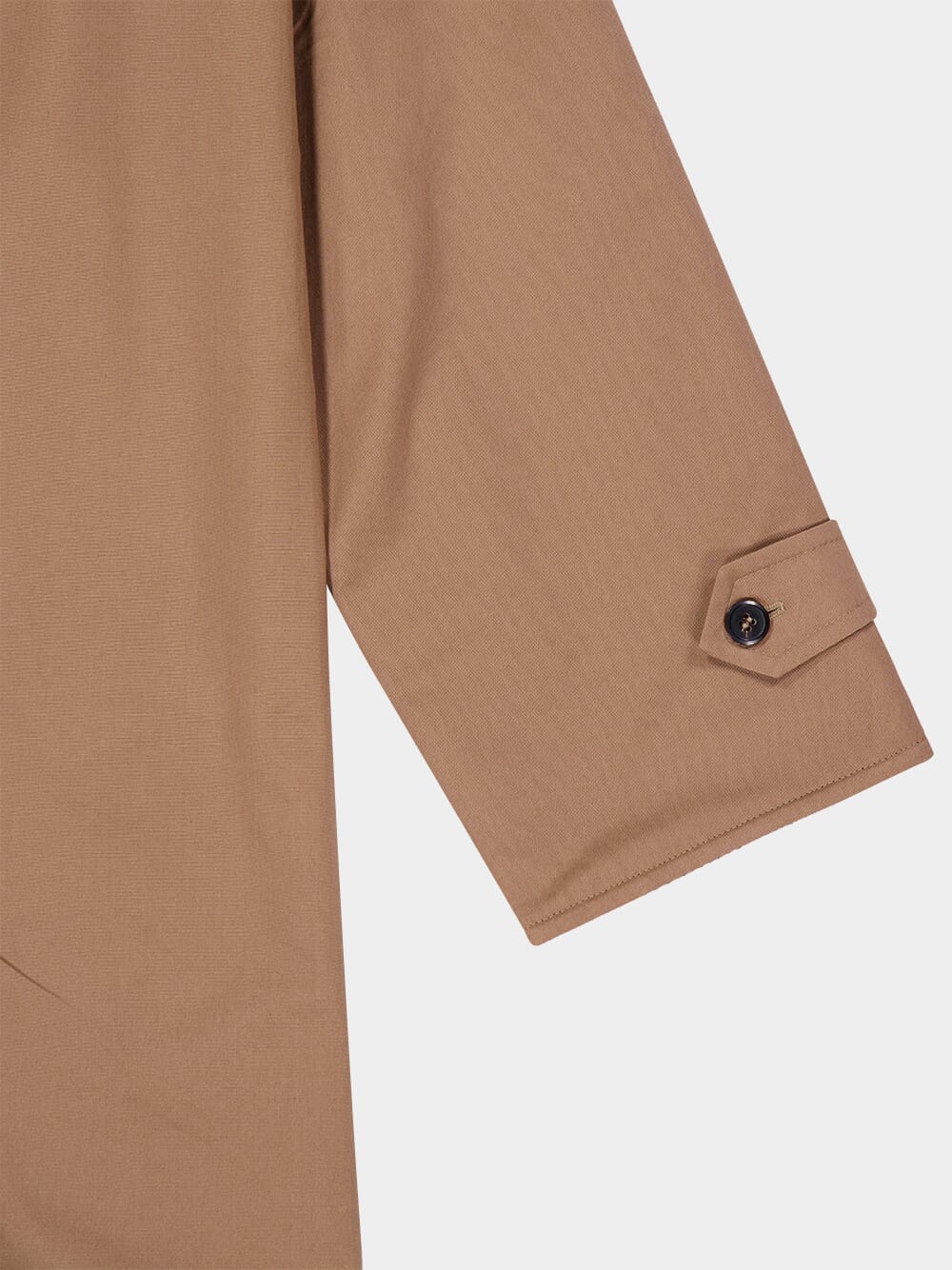 Brown and Beige Reversible Buttoned Coat - Image 6