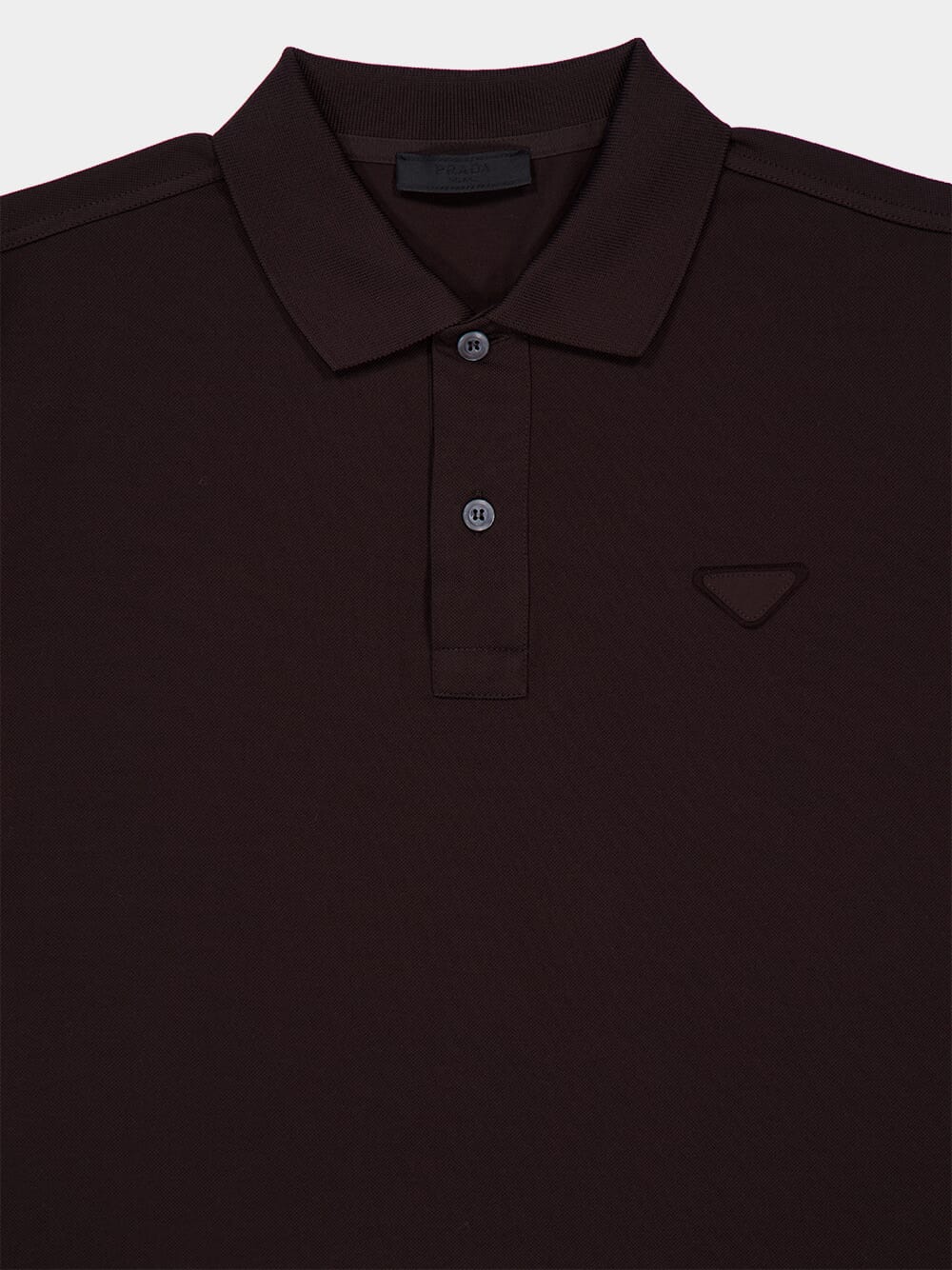 Brown Piqué Polo Shirt - Image 6