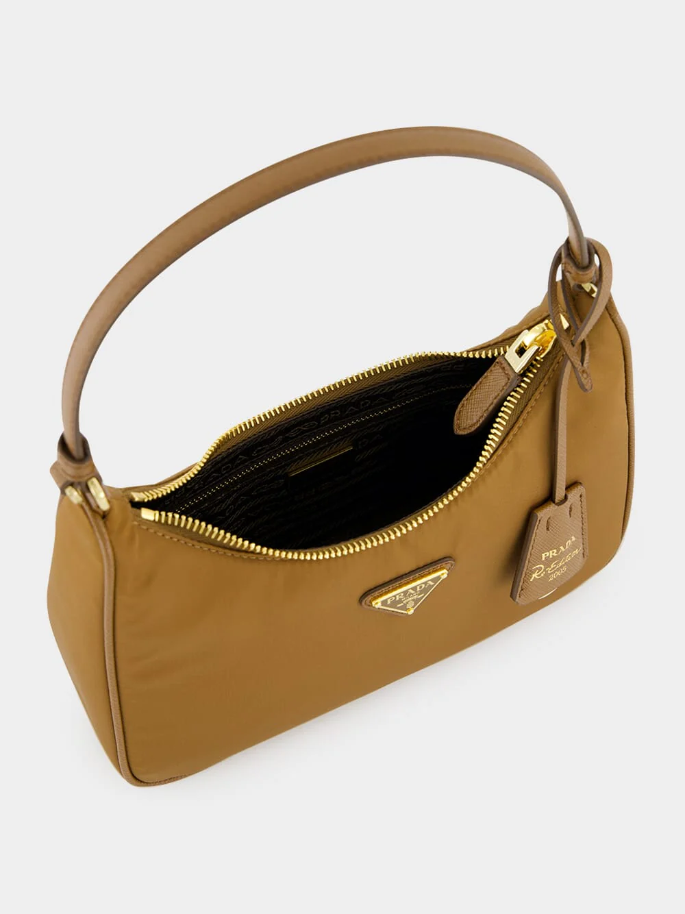 Brown Re-Nylon Mini Bag - Image 5