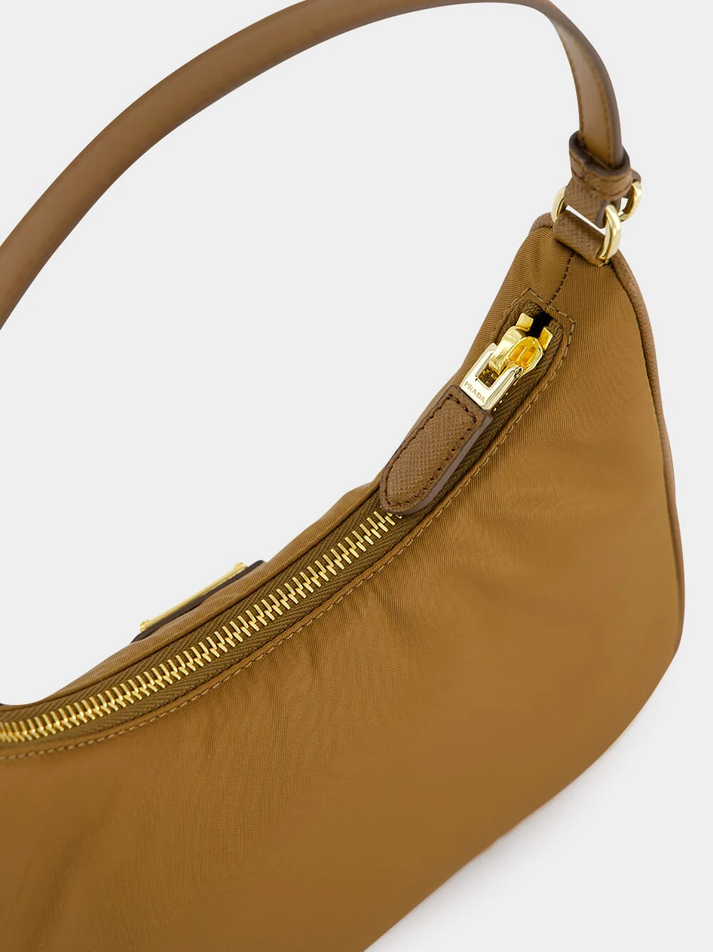 Brown Re-Nylon Mini Bag - Image 7