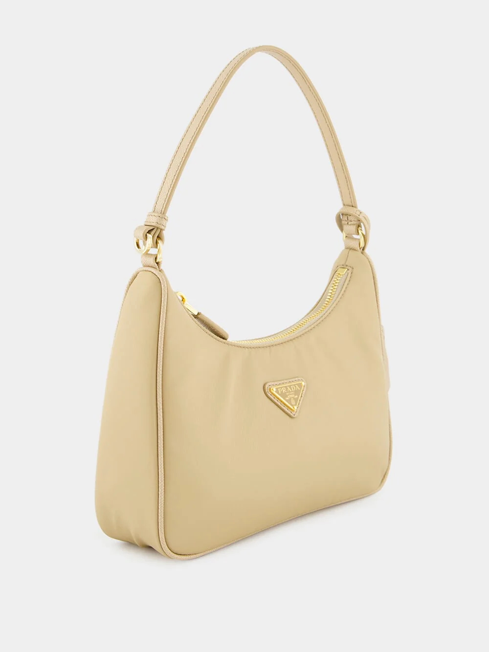 Camel Mini Prada Re-Edition 2005 Bag - Image 2