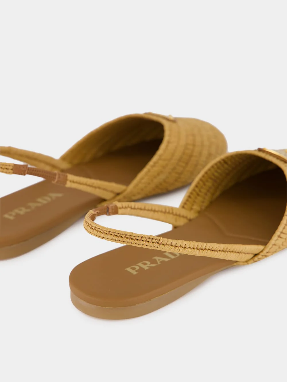 Caramel Crochet Slingback Ballerinas - Image 5