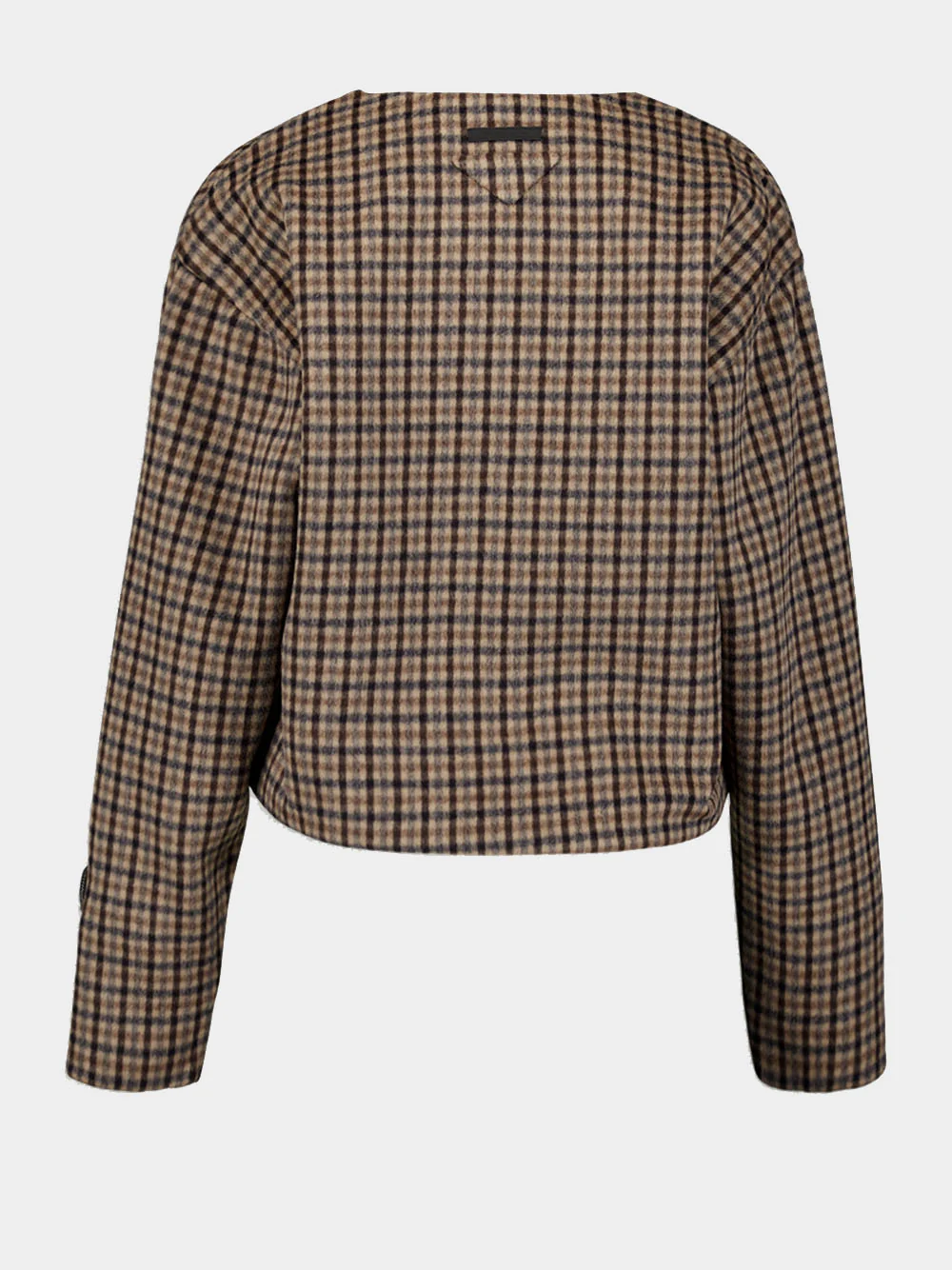 Cashgora Check Blouse - Image 2