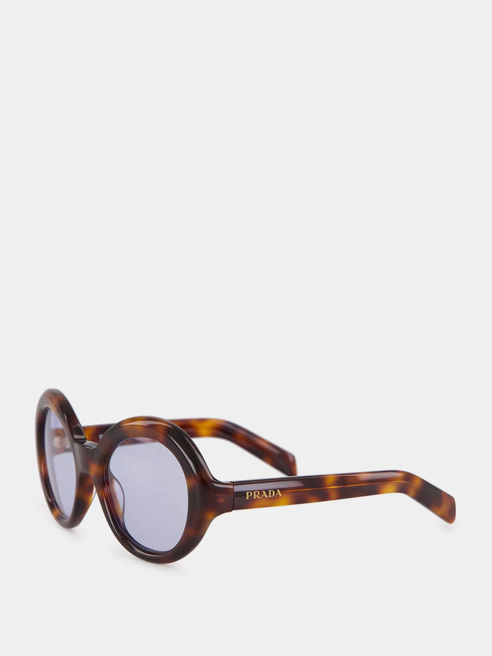Classic Tortoise Round Sunglasses - Image 3