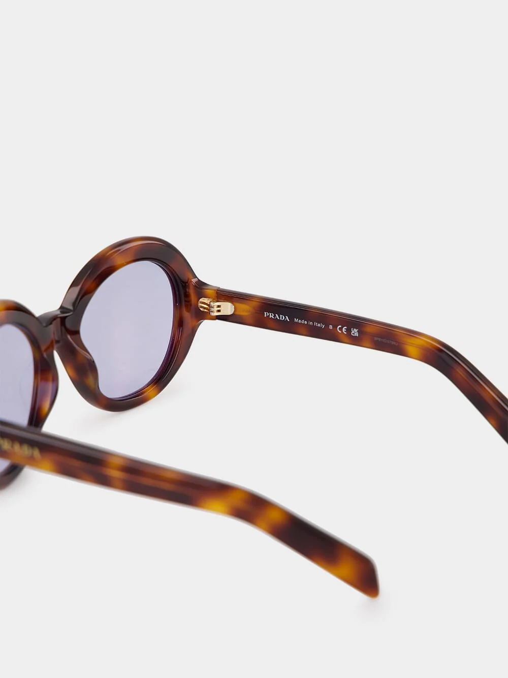 Classic Tortoise Round Sunglasses - Image 4