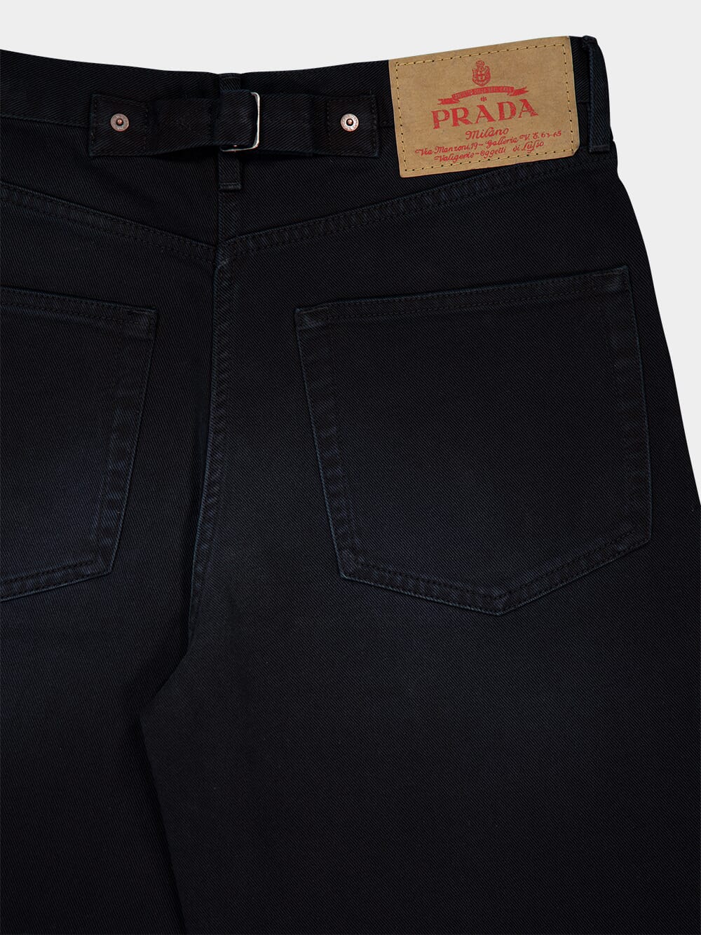 Black Barrel Leg Jeans - Image 6