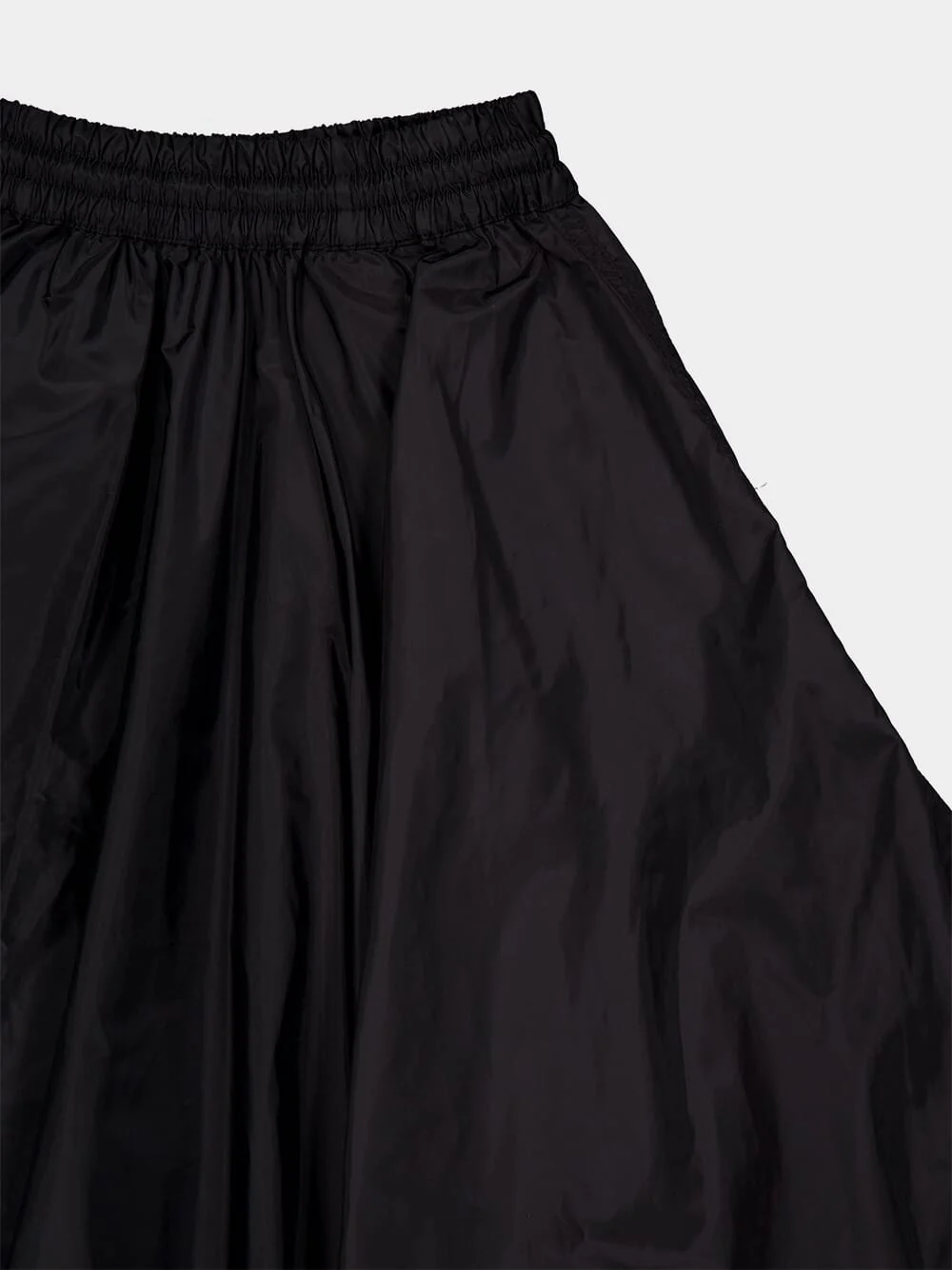 Black Full Light Re-Nylon Skirt - Image 6