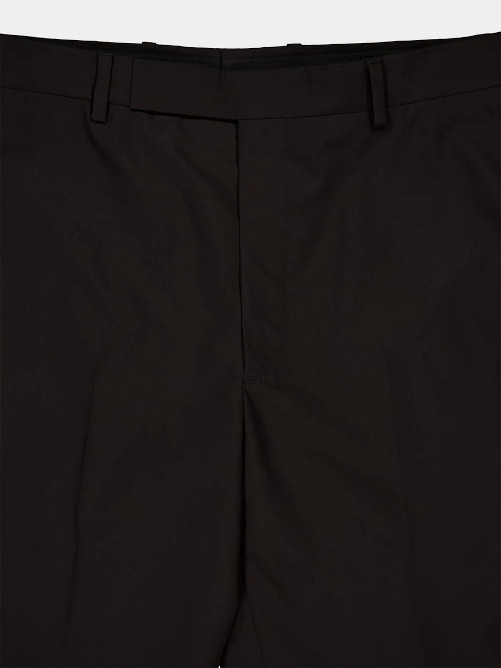 Black Technical Cotton Trousers - Image 5