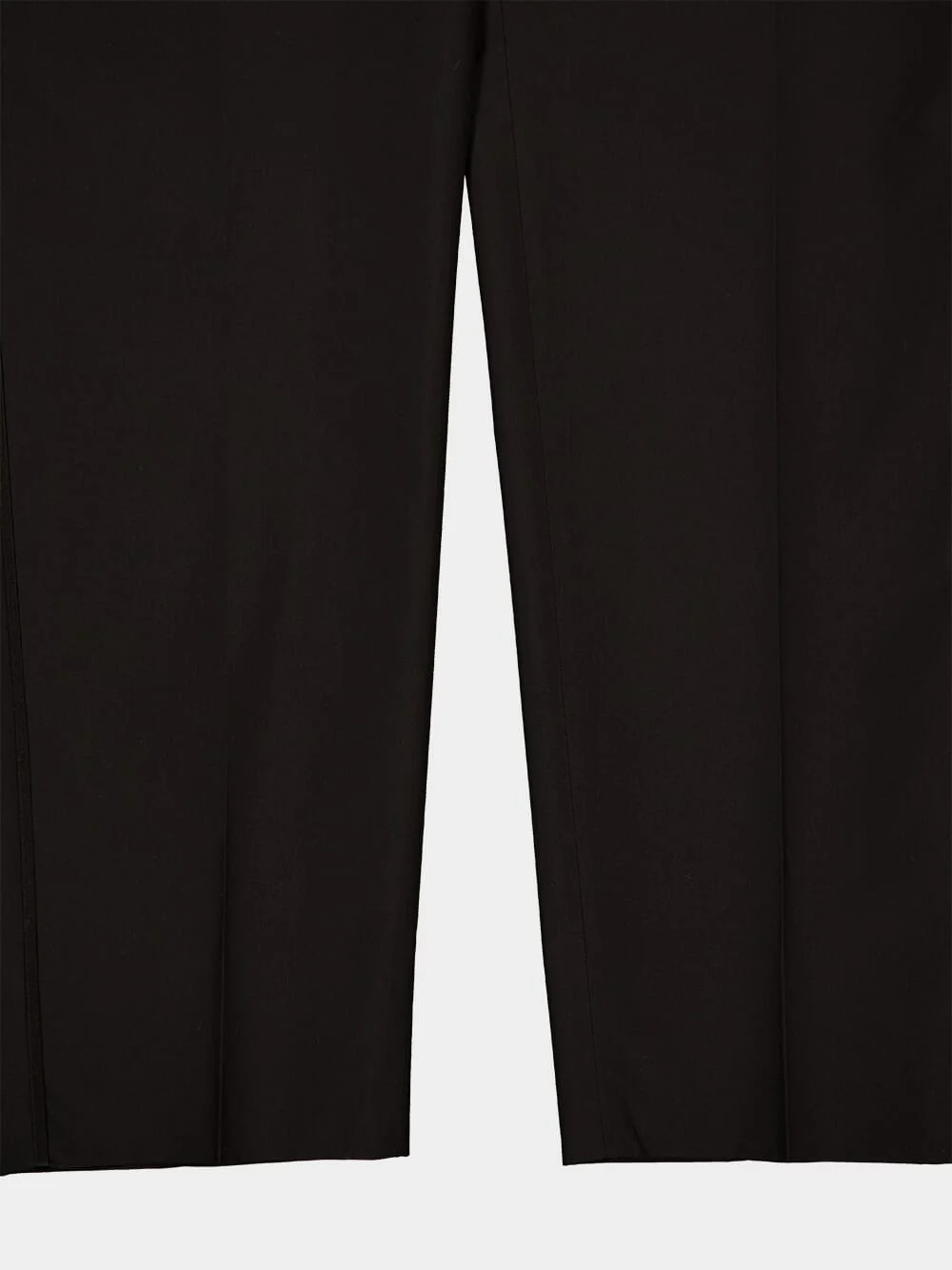 Black Technical Cotton Trousers - Image 6