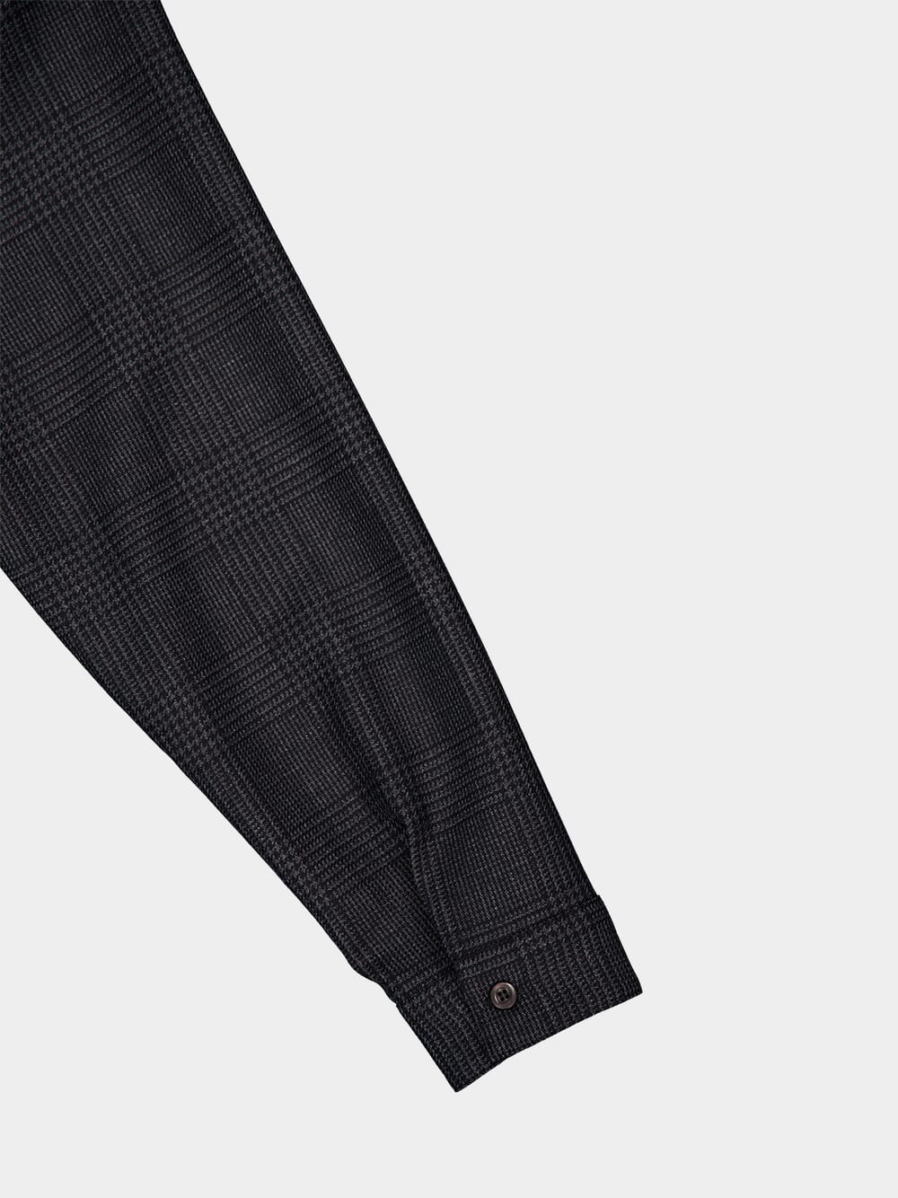 Charcoal Grey Wool Shirt - Image 4