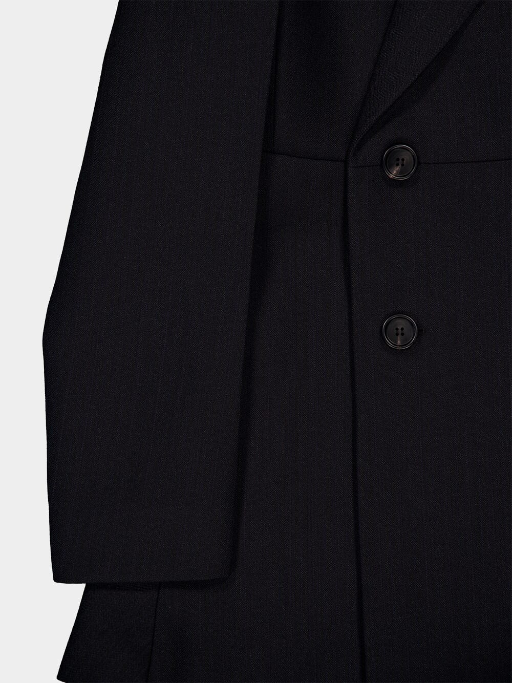 Double-Breasted Wool Blazer - Image 3