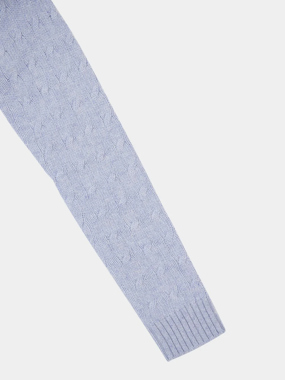Light Blue Re-Cashmere Cardigan - Image 7