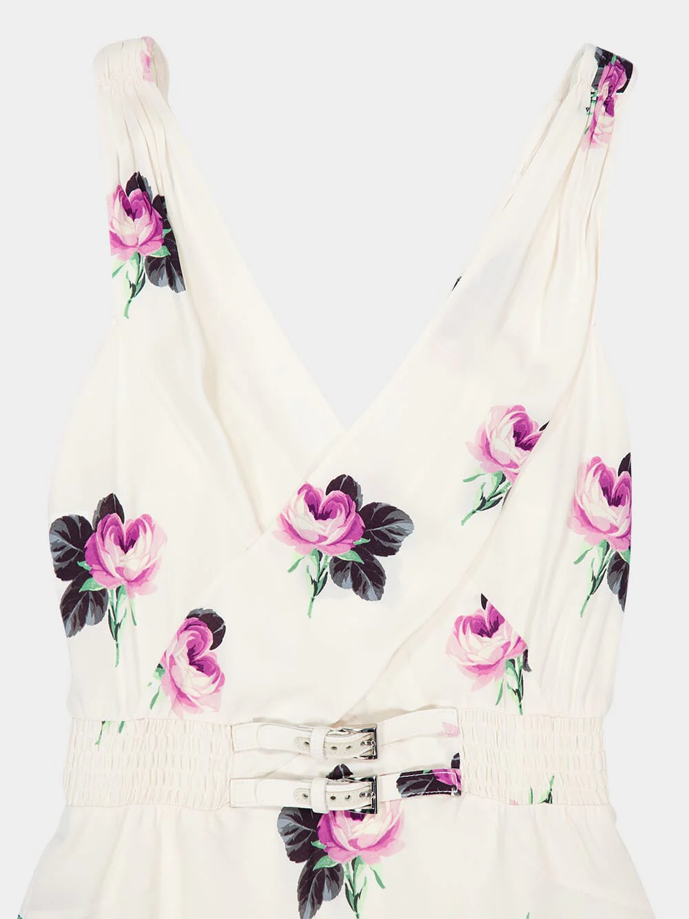Printed Sablé Midi Dress - Image 5