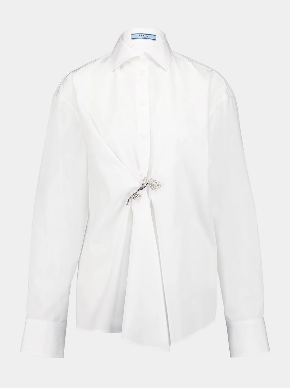 White Poplin Shirt