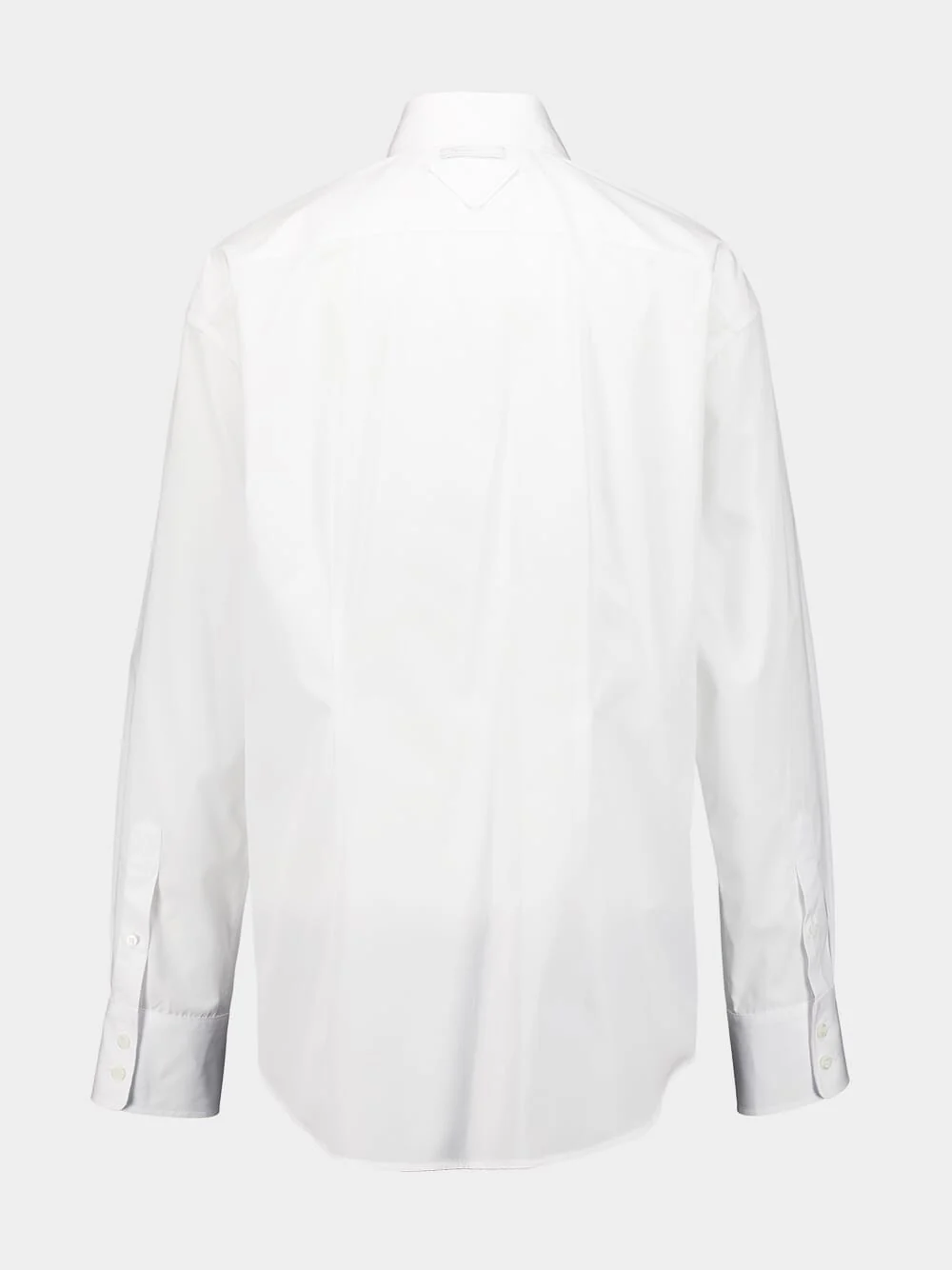 White Poplin Shirt - Image 3
