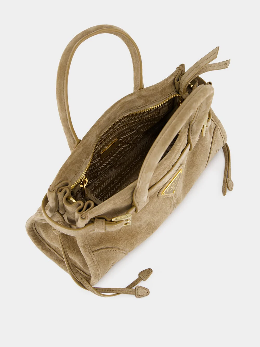 Cocoa Brown Bonnie Suede Mini Bag - Image 6