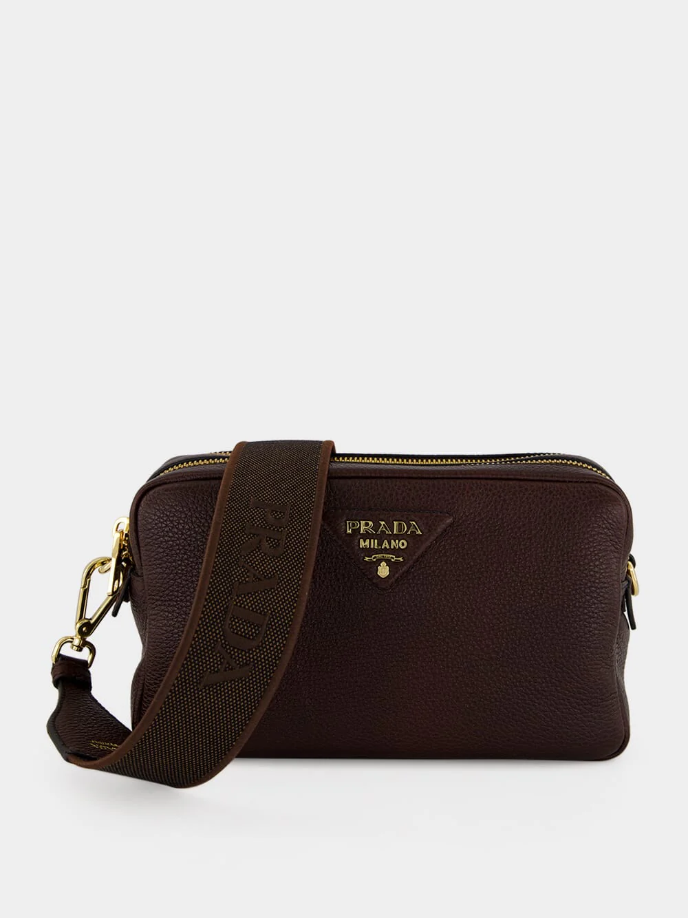 Brown Small Leather Shoulder Bag