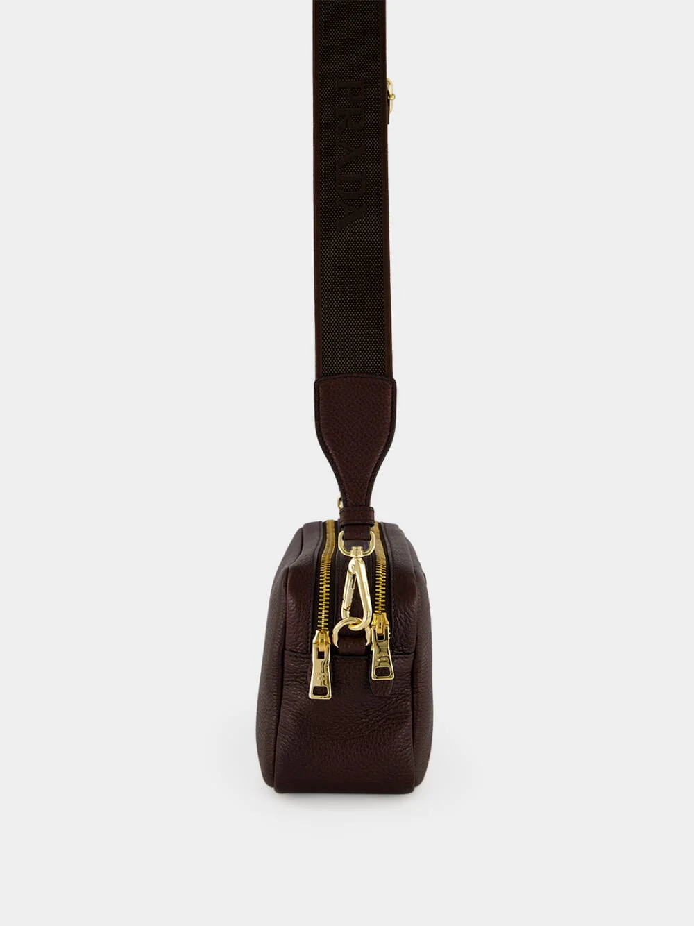 Brown Small Leather Shoulder Bag - Image 4