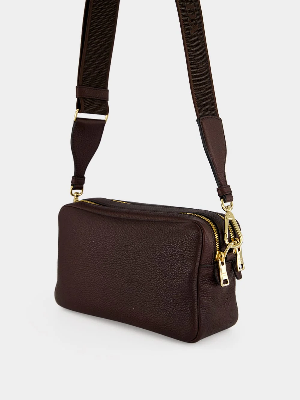 Brown Small Leather Shoulder Bag - Image 5