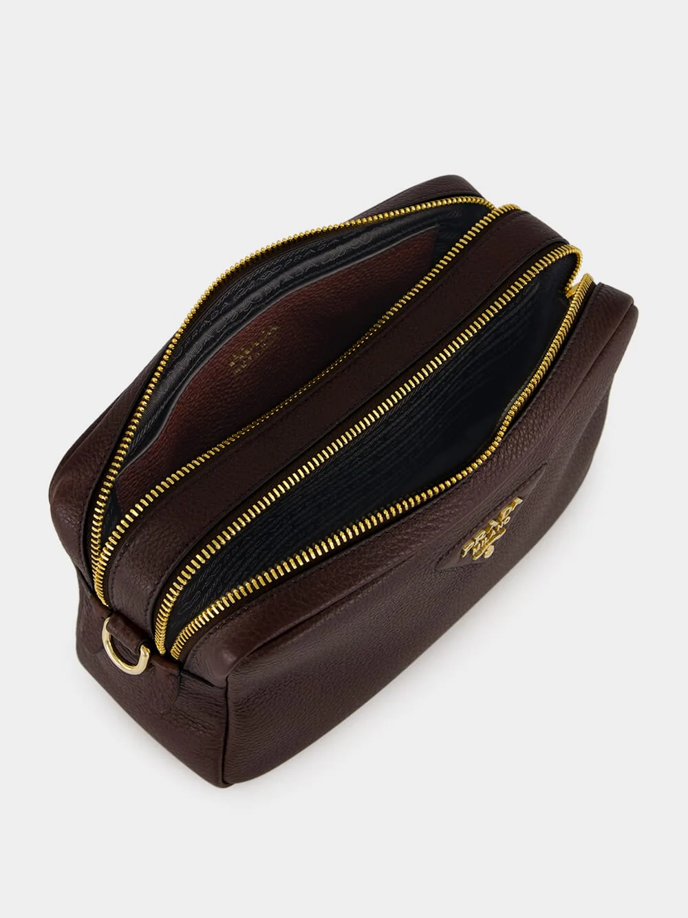 Brown Small Leather Shoulder Bag - Image 6