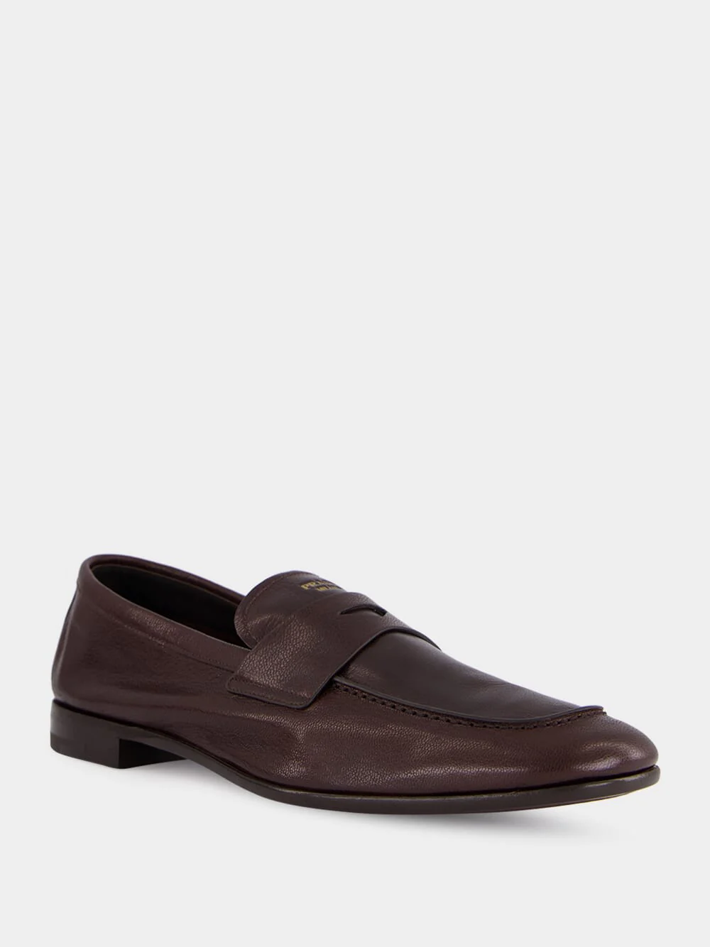 Dark Brown Leather Loafers - Image 2