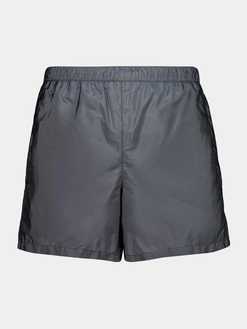 Grey Recycled Polyamide Swimming Shorts - Image 2