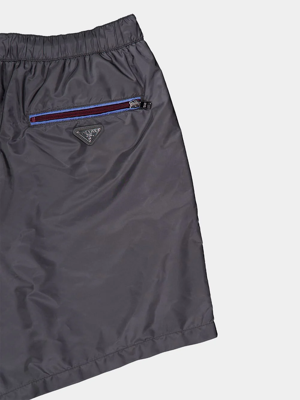 Grey Recycled Polyamide Swimming Shorts - Image 6