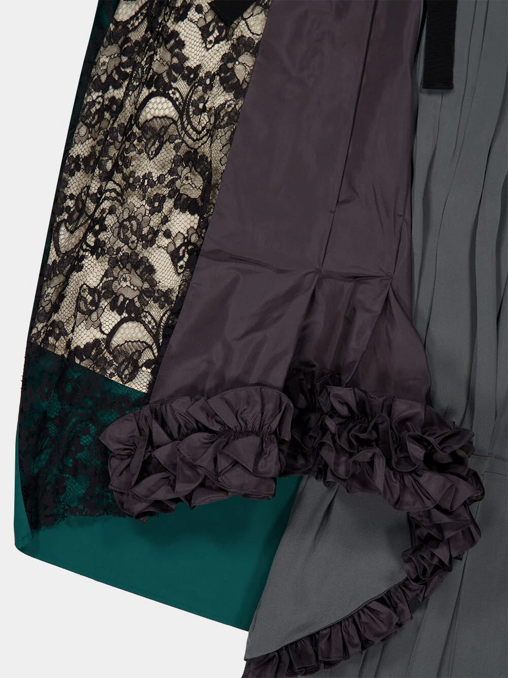 Hematite Patchwork Midi Skirt - Image 6