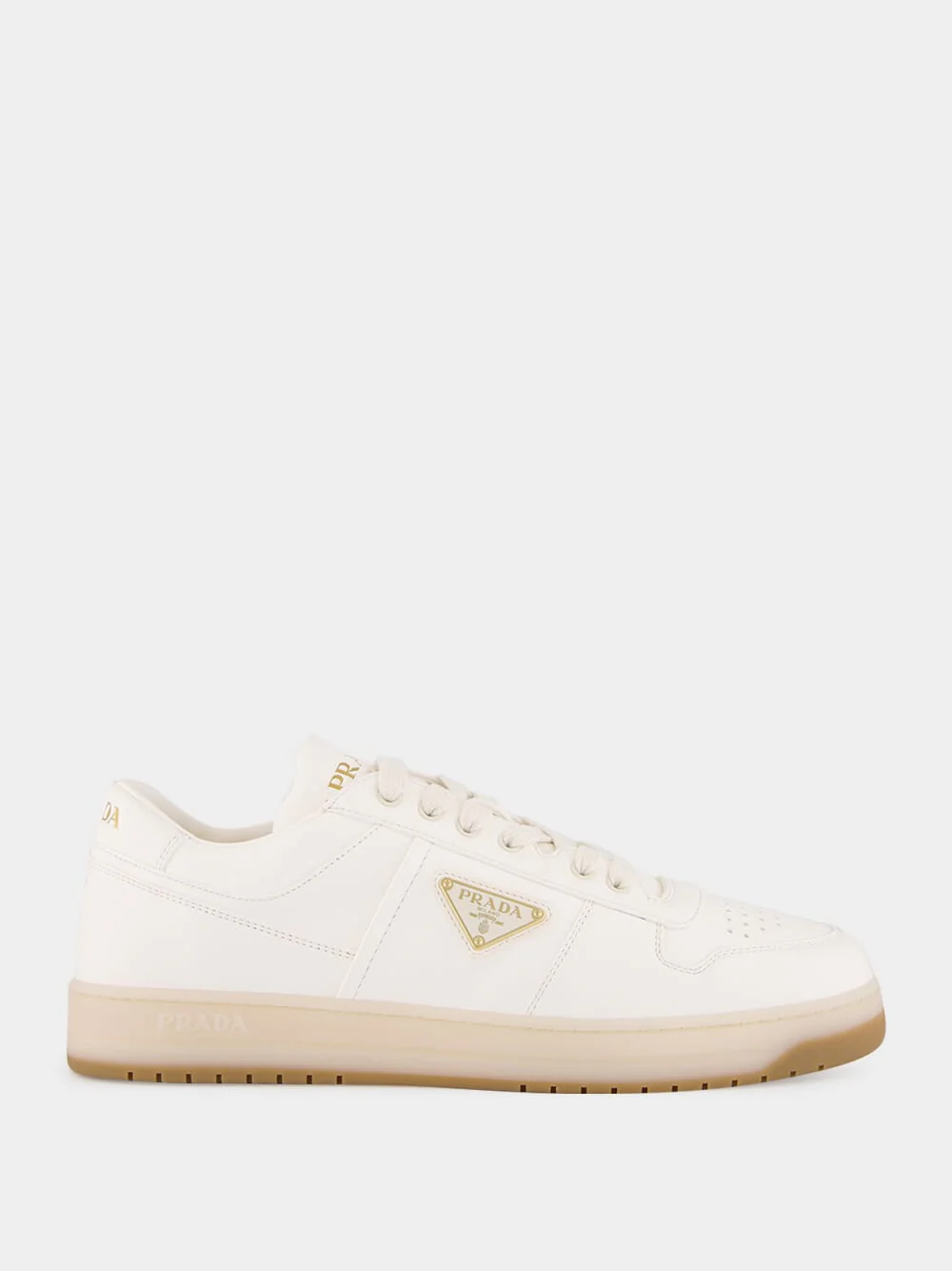 Ivory Downtown Nappa Leather Sneakers