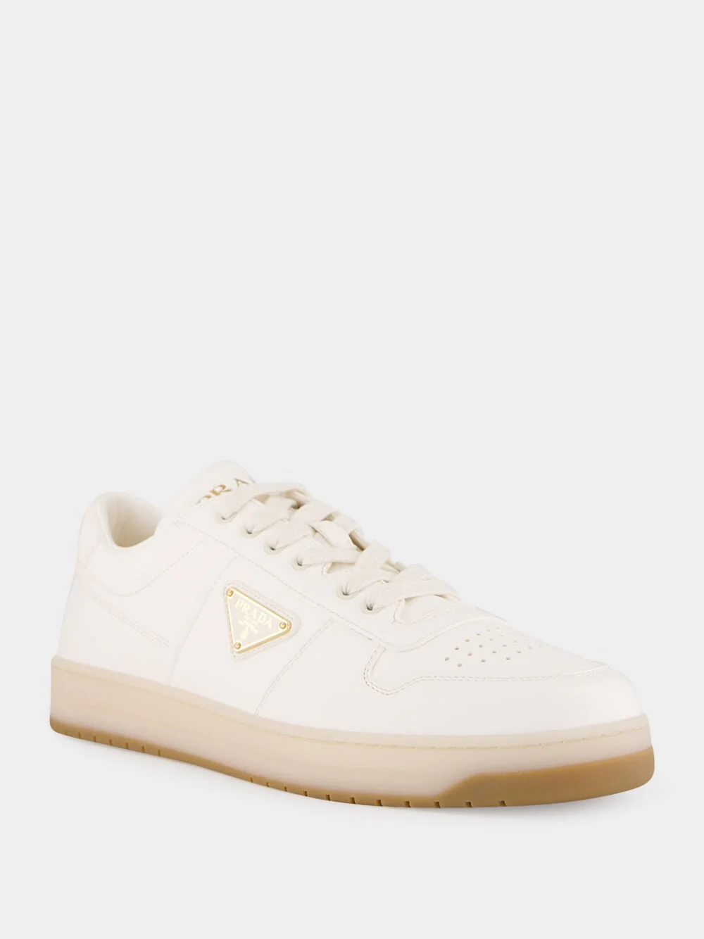 Ivory Downtown Nappa Leather Sneakers - Image 2