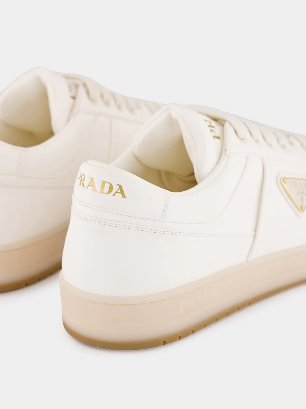 Ivory Downtown Nappa Leather Sneakers - Image 6