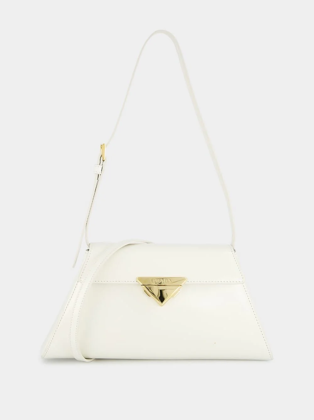 Leather Spazzolato Shoulder Bag