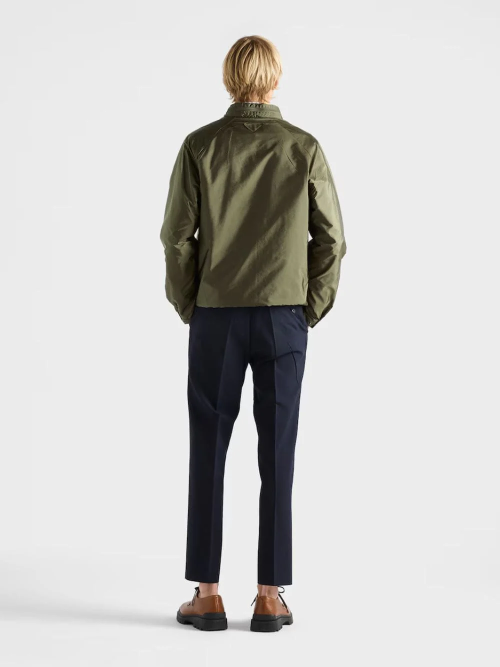 Military Green Re-Nylon Jacket - Image 4