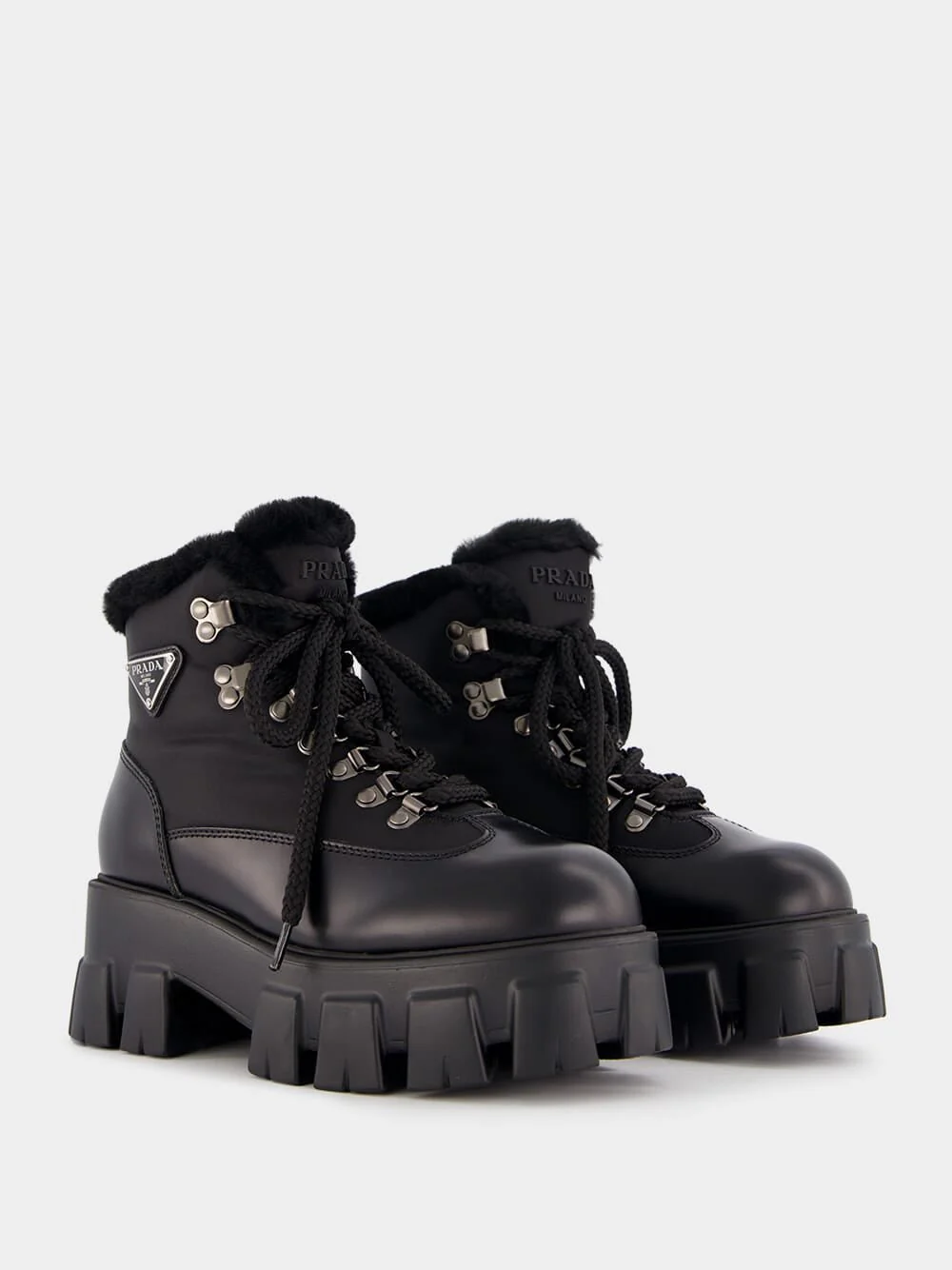 Monolith Leather and Nylon Boots - Image 3