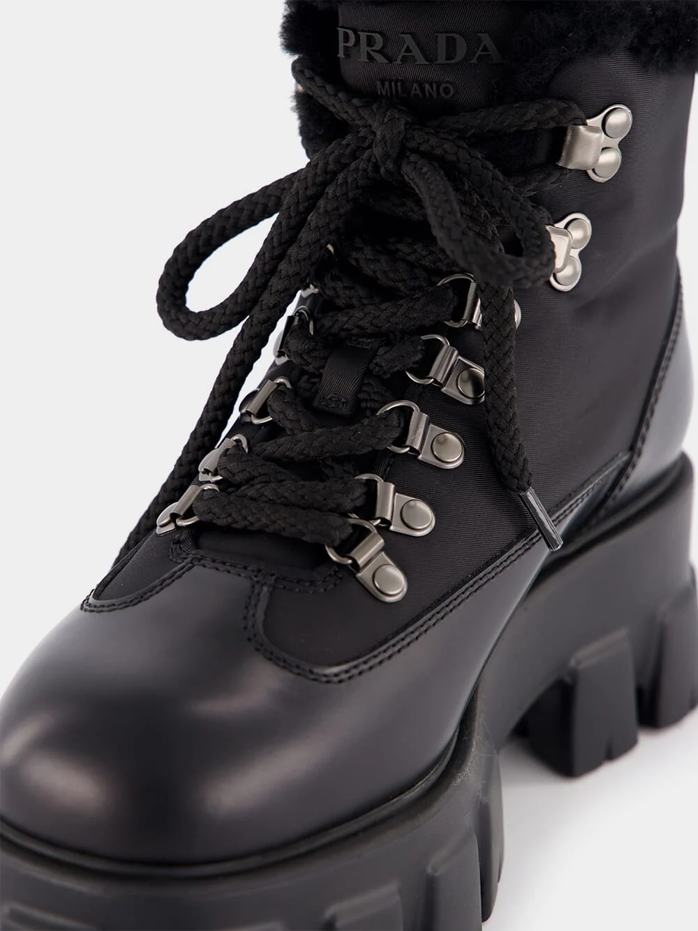 Monolith Leather and Nylon Boots - Image 7